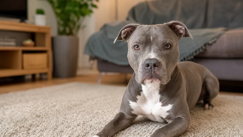 Infographic map of Ontario showing province-wide pit bull restrictions with a document checklist
